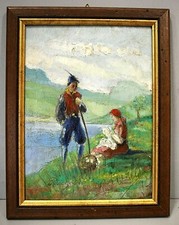 QUADRO OLIO TAVOLA Canclini