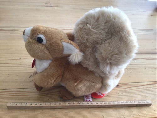 Scoiattolo ginger peluche - scoiattolo,