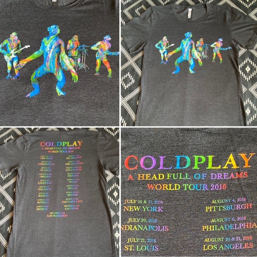 Shirt coldplay head - head, full