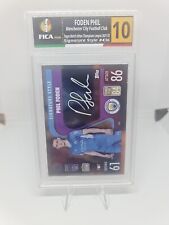 Foden Phil Topps Match Attax 2021/22 Signature Style #436 GRADED FICA.FUN