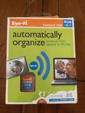 Eye-Fi Connect X2 4 GB classe 6 - scheda SDHC - vendita al dettaglio - EYE-FI4-CN
