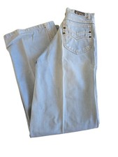 Jeans denim blu chiaro svasato