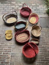 Set di Ceste in Vimini, colori e dimensioni varie