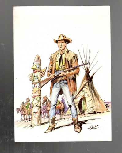 Carte postale tex - tex, e
