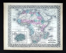 1874 Mappa Mitchell Africa