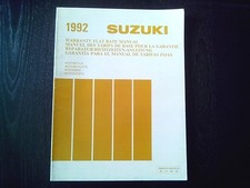 Suzuki 1992 manuale
