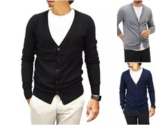 Cardigan da uomo Maglione slim