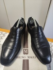 Mocassini Uomo Neri Classici Vintage Bruno Magli