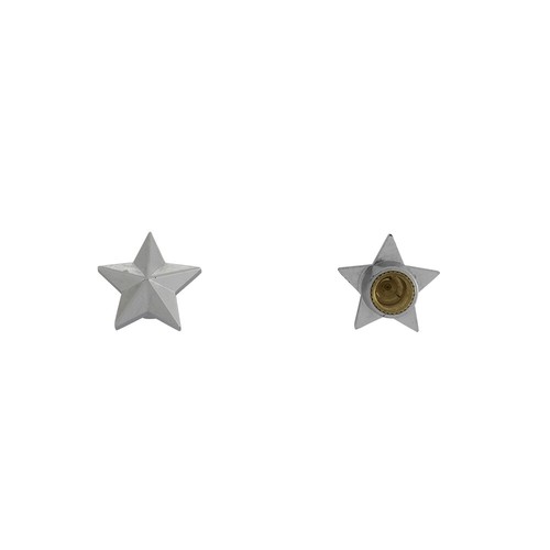 Coppia tappi valvola - valvola, silver