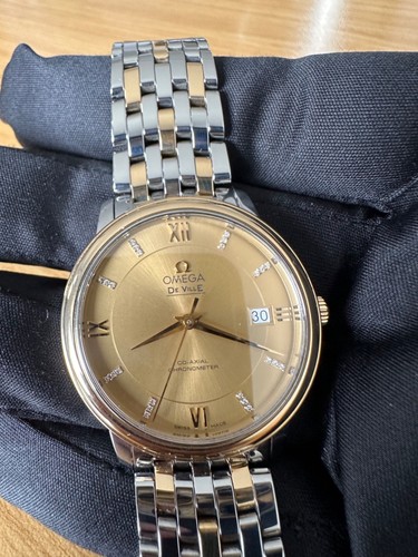 Quadrante oro acciaio omega - oro/acciaio, de