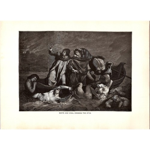 Dante virgilio attraversando - e,