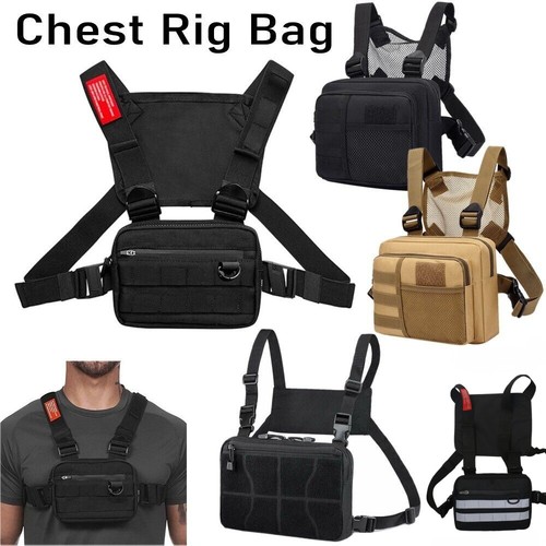 Tactical combat chest rig bag - tactical,
