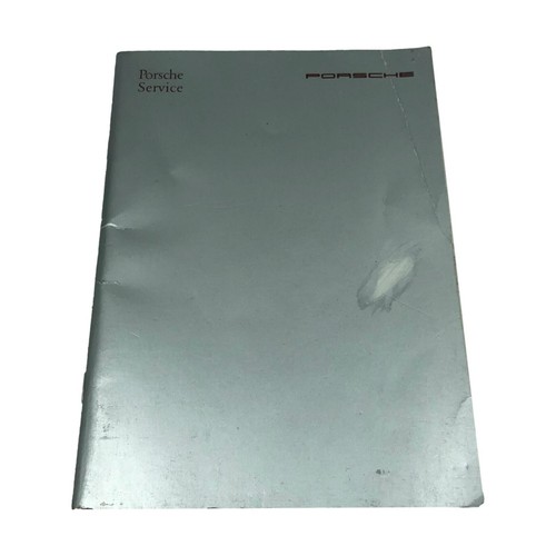 Porsche service heft book - porsche,