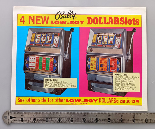 Bally low boy slot - slot, machine