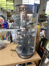 Espositore Accendini Zippo Girevole Con Luce