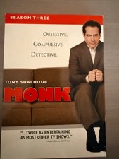 Monk - Season 3 (DVD, 2005