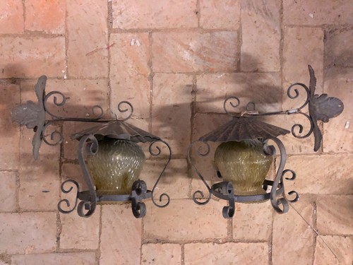 Antiche lampade esterni con - lampade, da