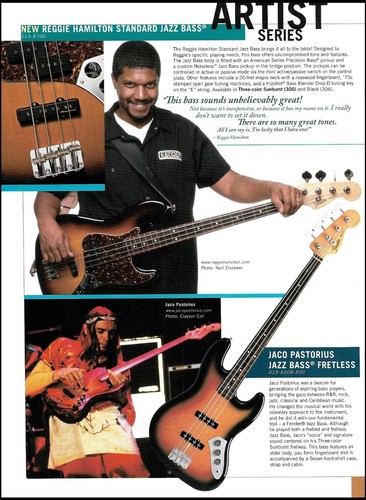 Pubblicità fender jazz bass - pubblicità,
