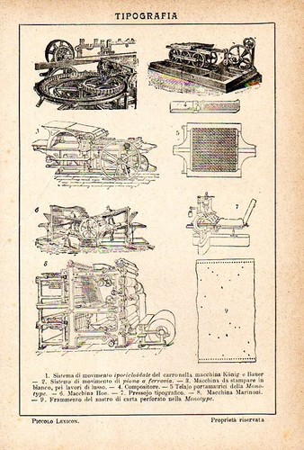Stampa antica tipografia - stampa,
