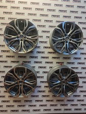 4 CERCHI IN LEGA 7,5 X 18 " BMW X1 F48 ORIGINALI 6856067 ANTRACITE DIAMANTATI