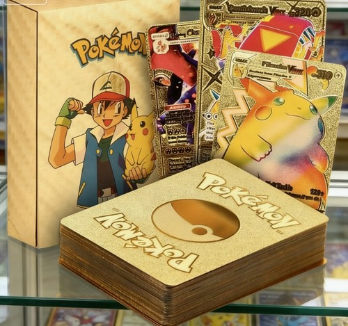 55pz gold pack - cards, tcg