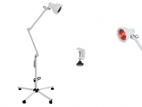 Lampada infrarossi con stativo