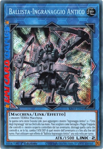 Ballista ingranaggio antico - antico,