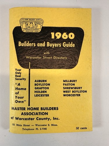 1960 worcester builders - worcester, ma