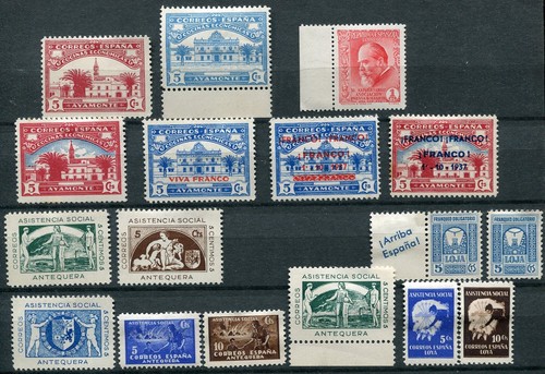 Spagna 1936 loja ayamonte - spagna, 1936/37