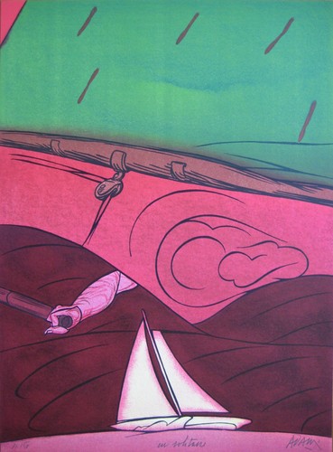 Adami valerio lithographie - valerio,