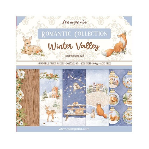 Blocco carte scrap winter - di,
