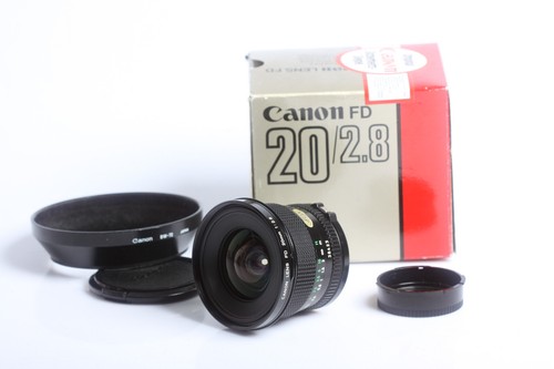 Canon lens 20 - lens, obiettivo