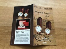 Booklet Folleto - LES MUST DE CARTIER Vendome Louis Cartier - Orologi Montres