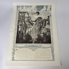 Stampa Xilografia Jugendstil