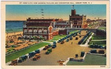 Postcard Birds Eye View Shows