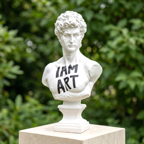 Statua david fatta mano - fatta,