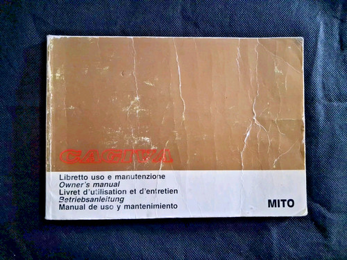 Cagiva mito libretto - cagiva,