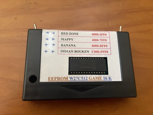 Cartucho msx con varios juegos - cartucho,