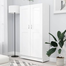 Libreria bianca 5x30 - libreria, 82,5x30,5x150