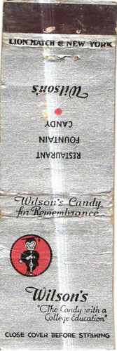 Wilson candy restaurant - candy,