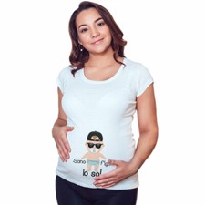 Maglia premaman grafica