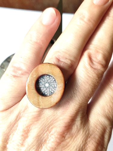 Anello vintage galassia - , di