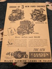 Fordson Major Choice of 3 New