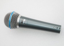 Microfono BETA58A per Voce PROFESSIONALE supercardioide  XLR metallo SHURE clone