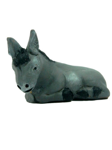 Asino in terracotta - cm, 7