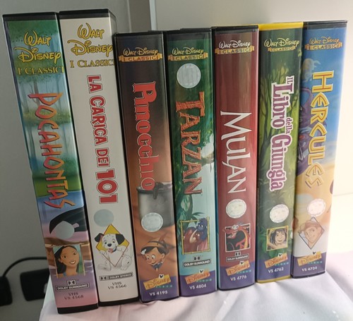 Cassette vhs walt disney - vhs,