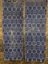 Antico copriletto tessuto a