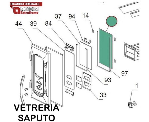 Nordica 7025726 vetro - nordica,