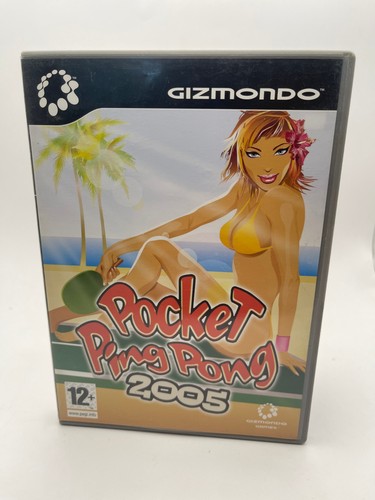 Gizmondo pocket ping pong 2005 - gizmondo,