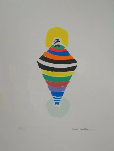 Sonia delaunay abito toupie - delaunay:,